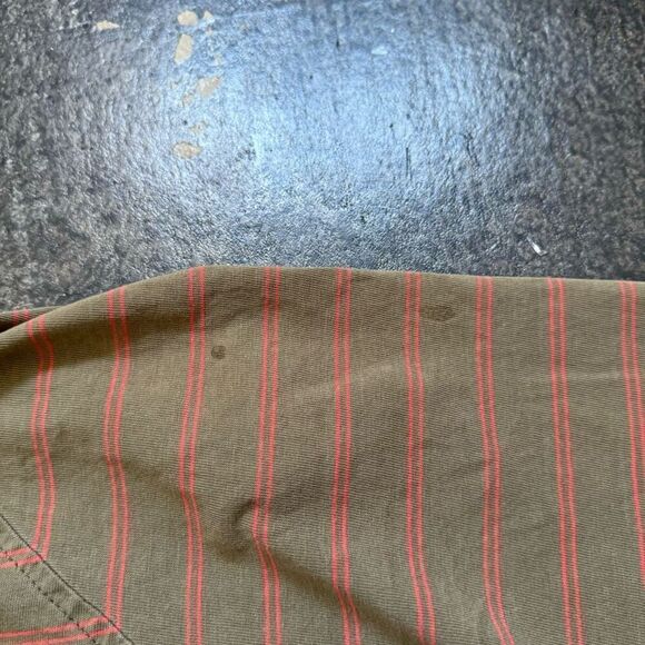 Ezekiel Men’s Striped Polo Shirt Size Large 100% Cotton Small Logo Essential - Picture 2 of 15